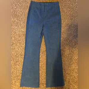 Veronica Beard Dark Blue Denim Pants